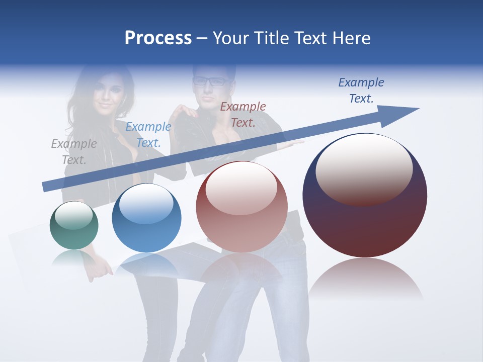 Together Male Empty PowerPoint Template