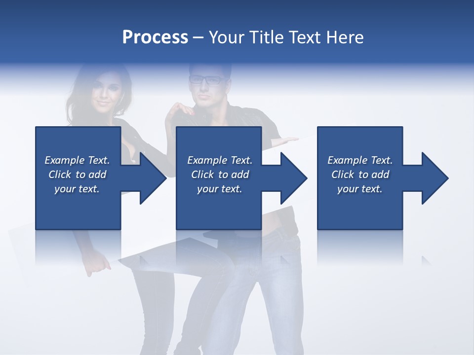 Together Male Empty PowerPoint Template