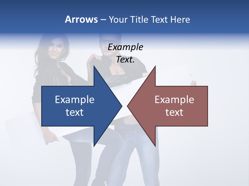 Together Male Empty PowerPoint Template