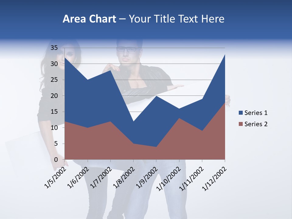 Together Male Empty PowerPoint Template
