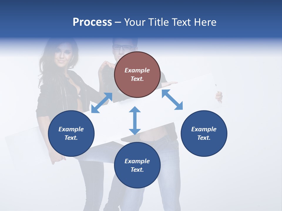 Together Male Empty PowerPoint Template