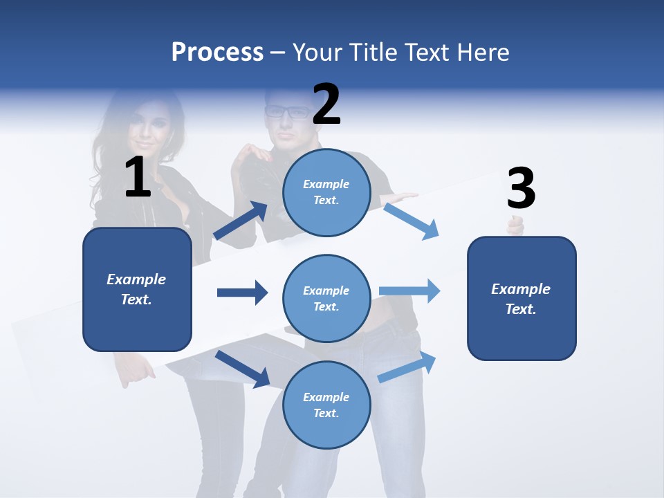 Together Male Empty PowerPoint Template