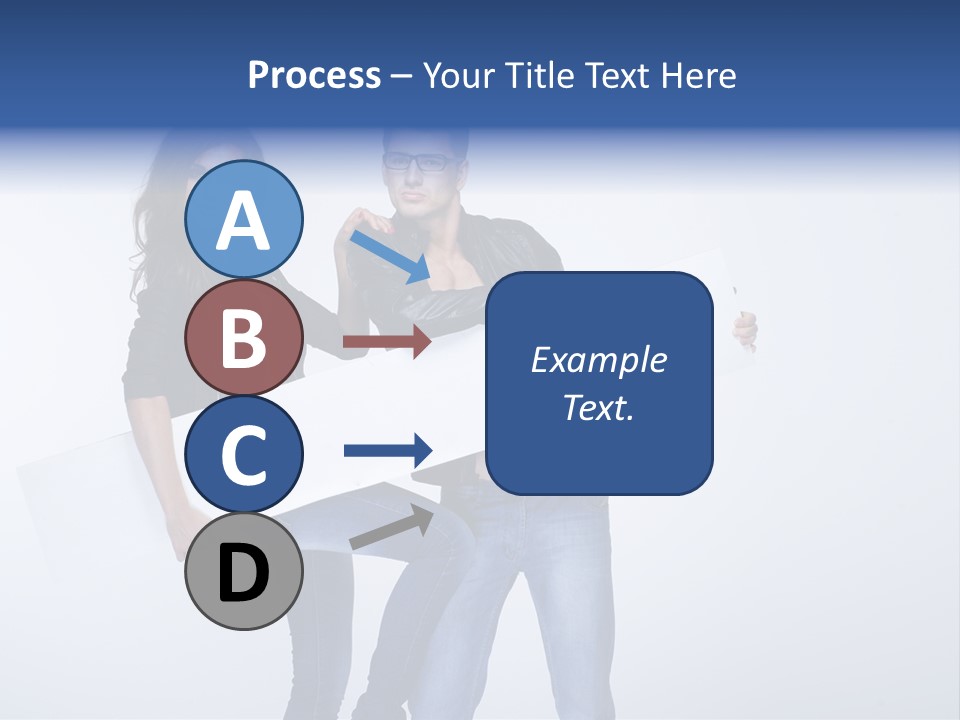 Together Male Empty PowerPoint Template