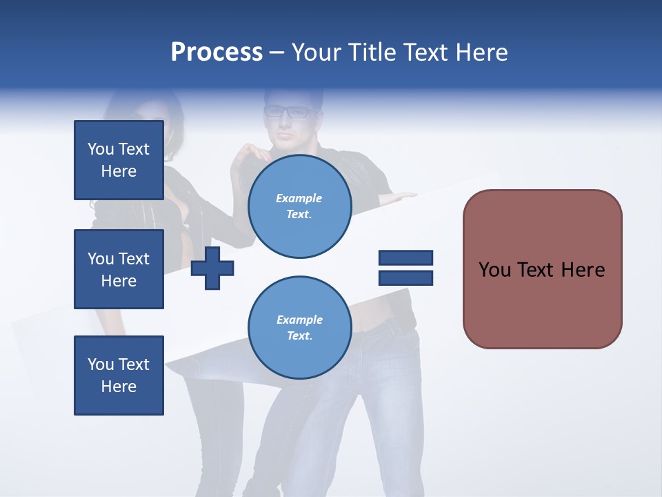 Together Male Empty PowerPoint Template