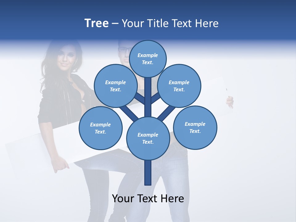 Together Male Empty PowerPoint Template