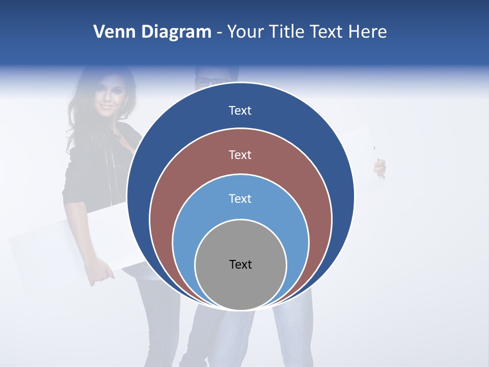 Together Male Empty PowerPoint Template