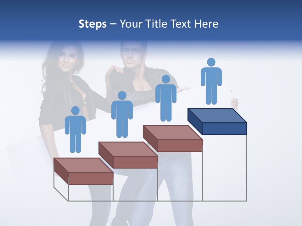 Together Male Empty PowerPoint Template