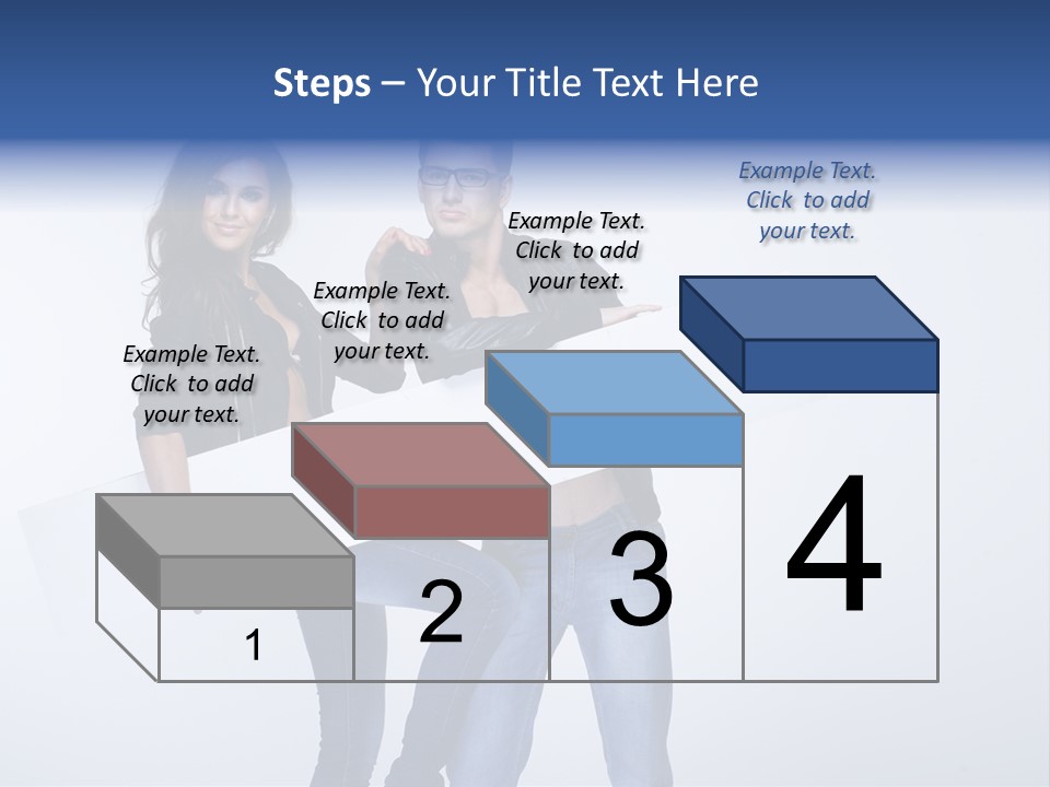 Together Male Empty PowerPoint Template