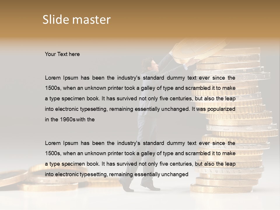 Track Hold Save PowerPoint Template