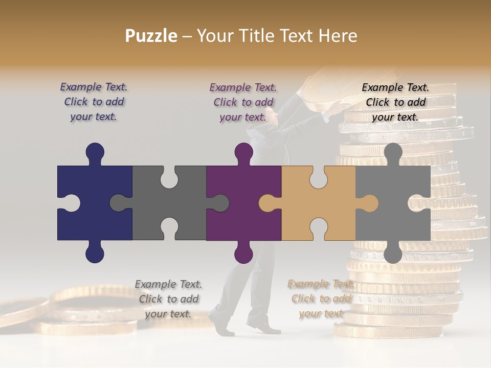 Track Hold Save PowerPoint Template