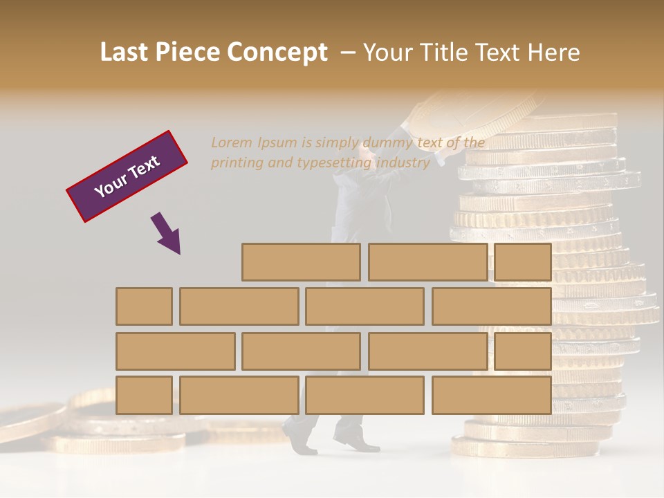 Track Hold Save PowerPoint Template