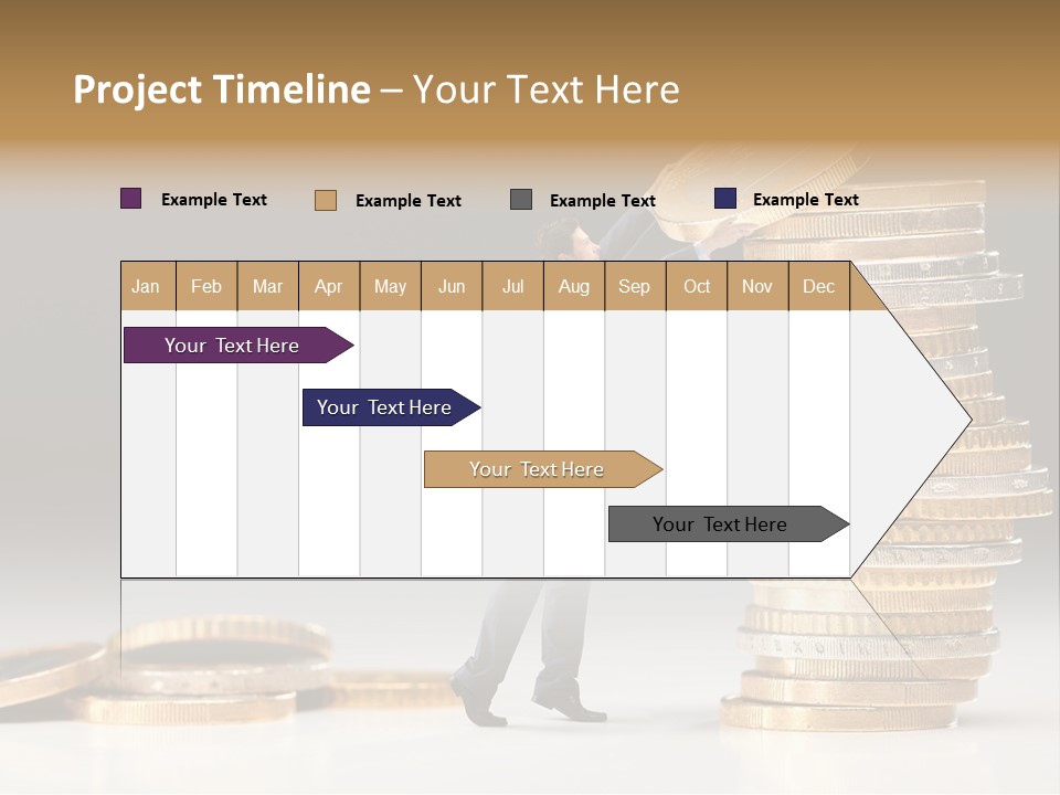 Track Hold Save PowerPoint Template