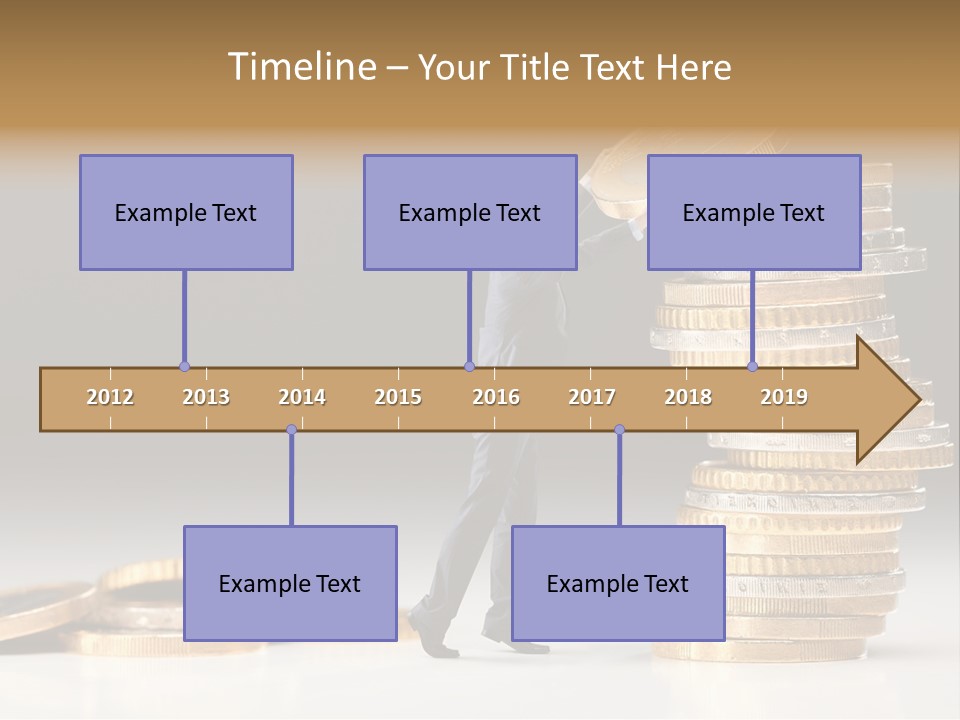 Track Hold Save PowerPoint Template