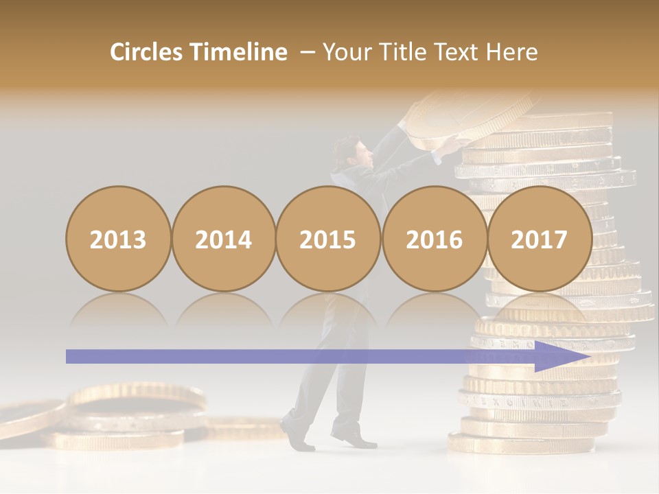 Track Hold Save PowerPoint Template