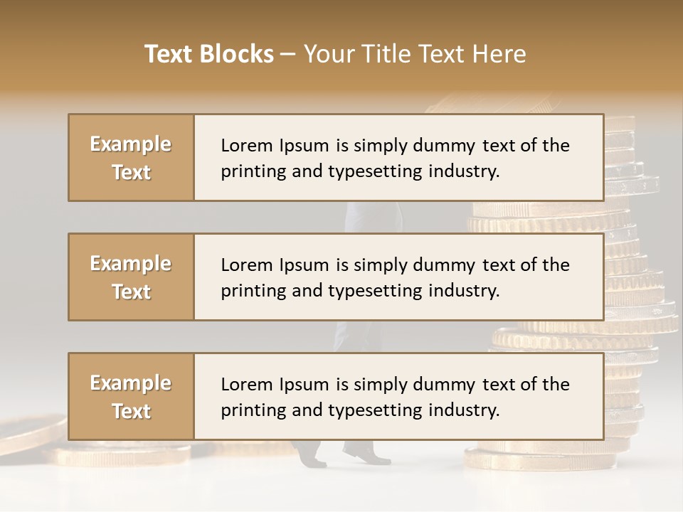 Track Hold Save PowerPoint Template
