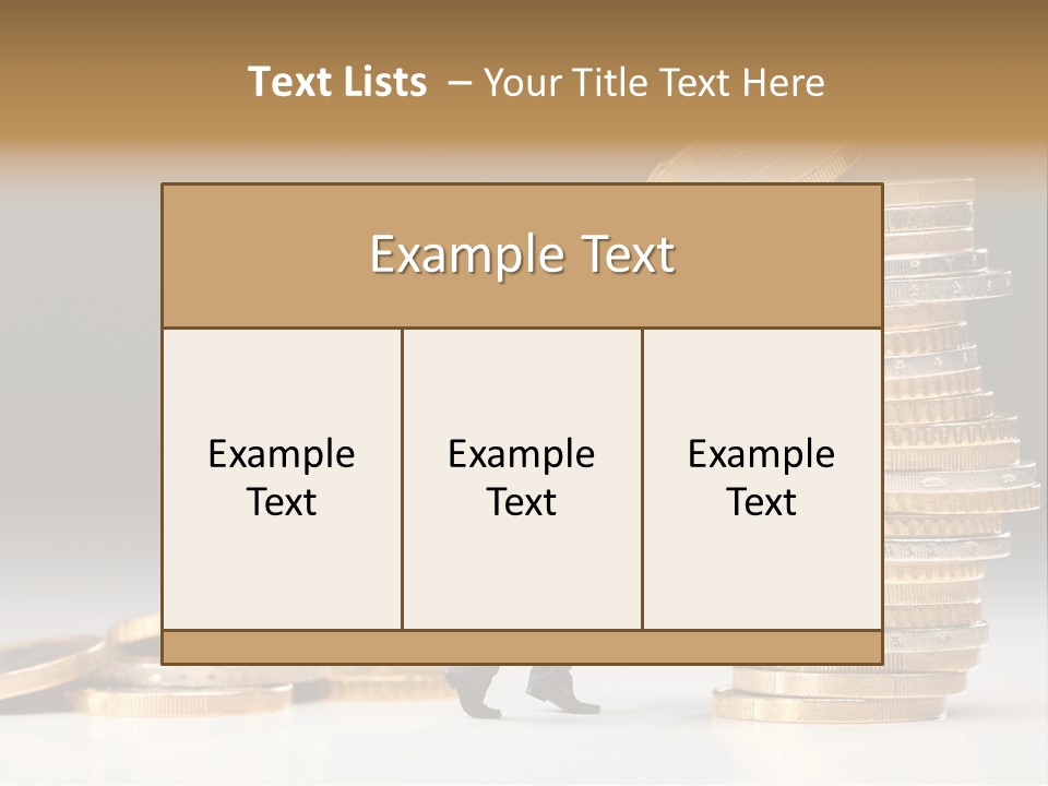 Track Hold Save PowerPoint Template