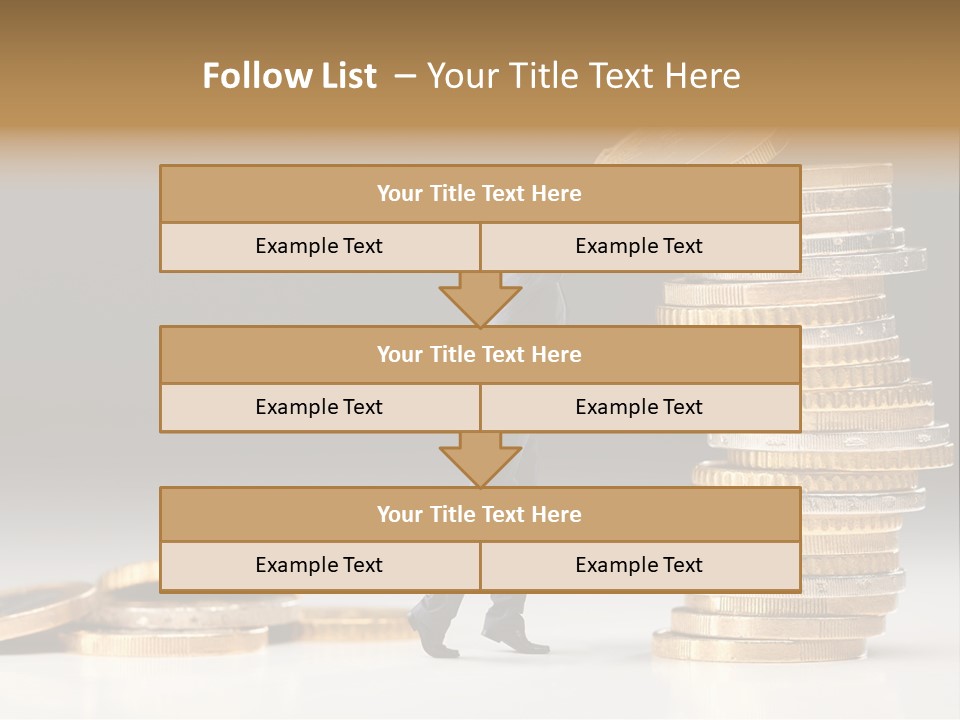 Track Hold Save PowerPoint Template