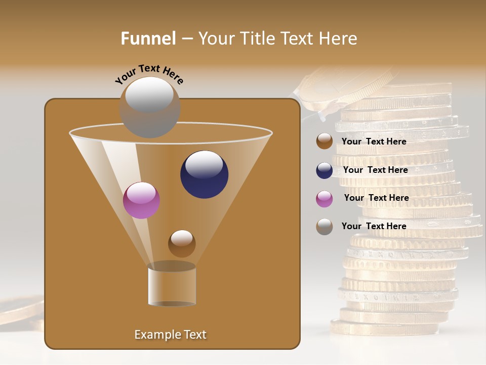 Track Hold Save PowerPoint Template