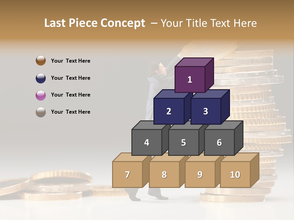 Track Hold Save PowerPoint Template