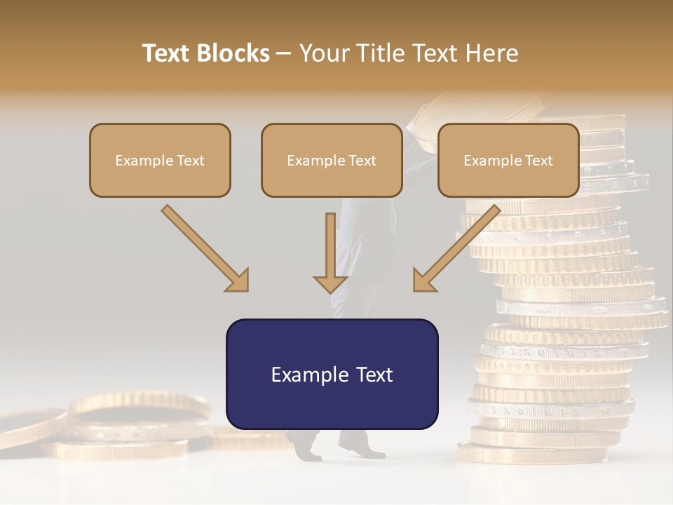 Track Hold Save PowerPoint Template