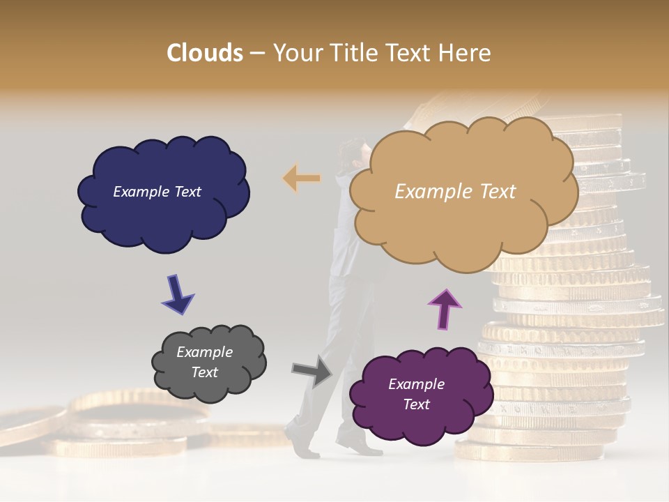 Track Hold Save PowerPoint Template