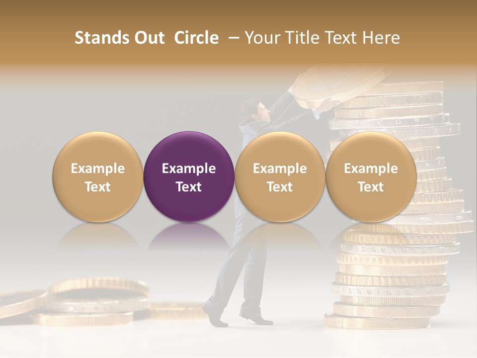 Track Hold Save PowerPoint Template