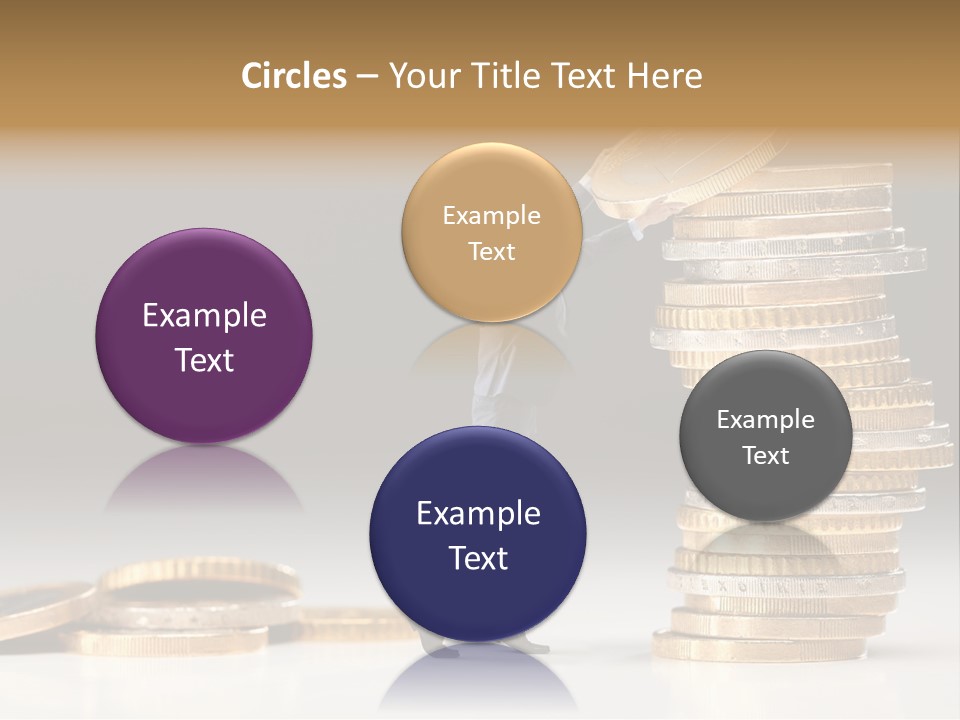 Track Hold Save PowerPoint Template