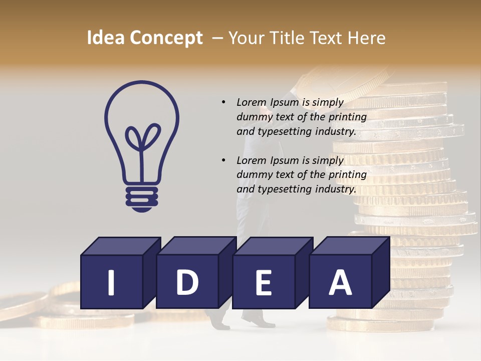 Track Hold Save PowerPoint Template