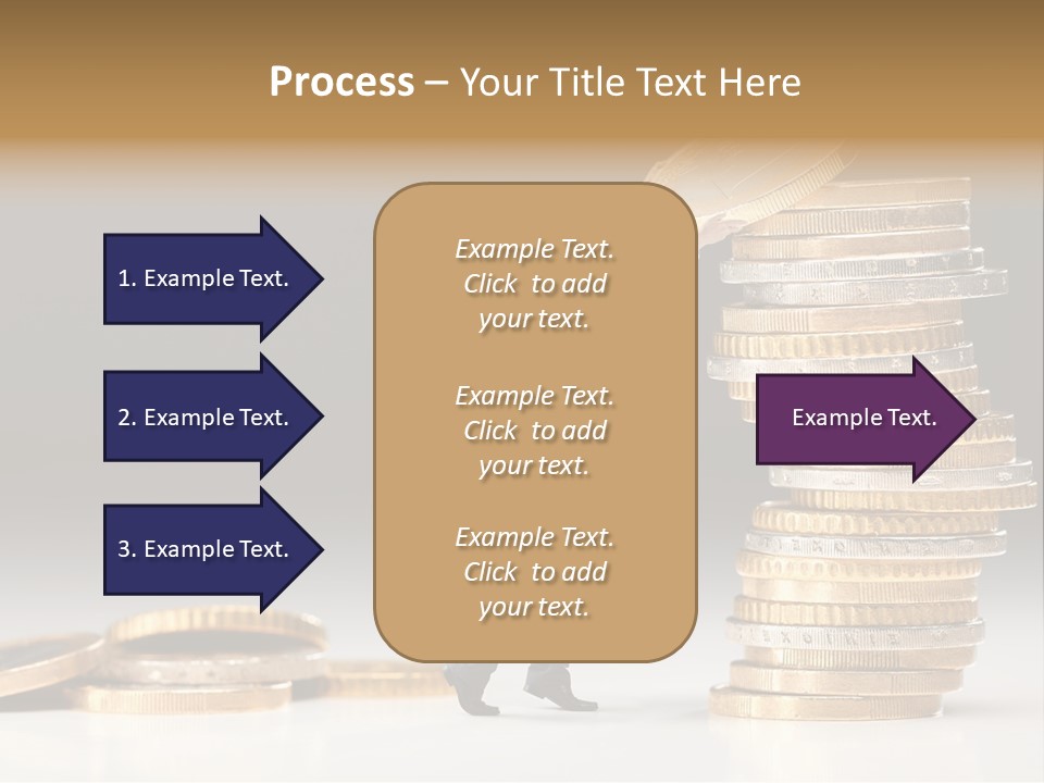 Track Hold Save PowerPoint Template
