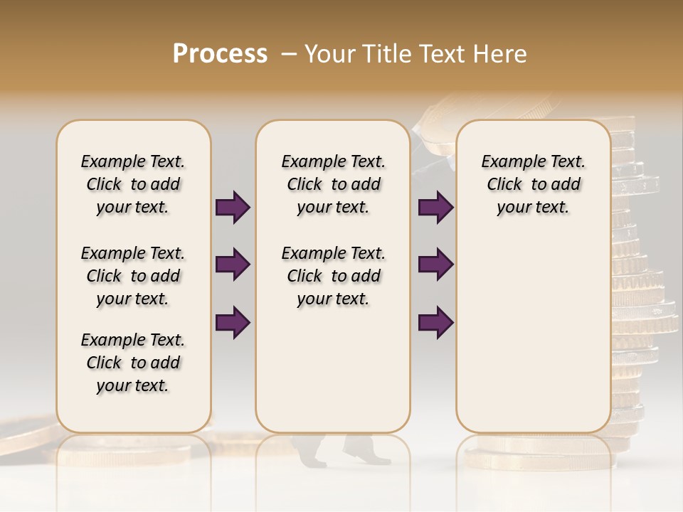 Track Hold Save PowerPoint Template