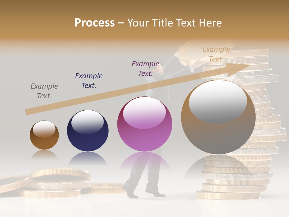 Track Hold Save PowerPoint Template