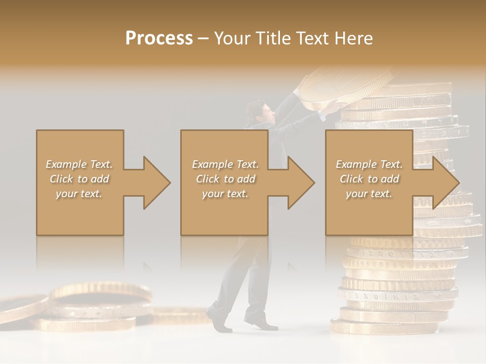 Track Hold Save PowerPoint Template