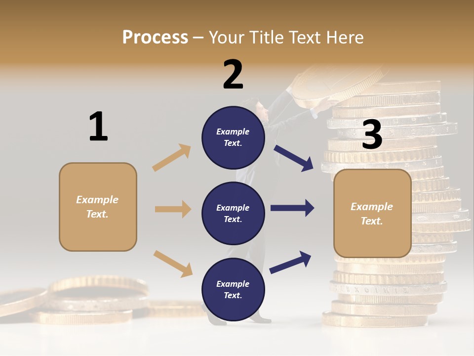 Track Hold Save PowerPoint Template