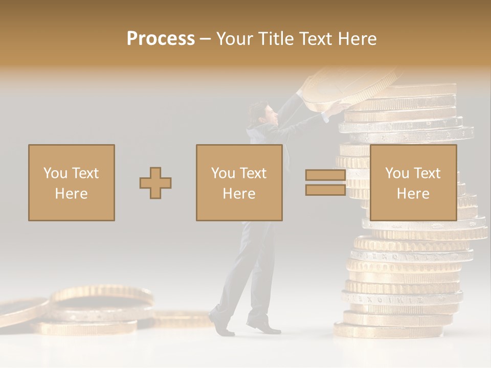 Track Hold Save PowerPoint Template