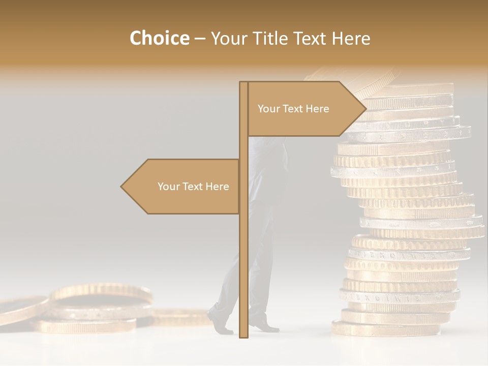 Track Hold Save PowerPoint Template