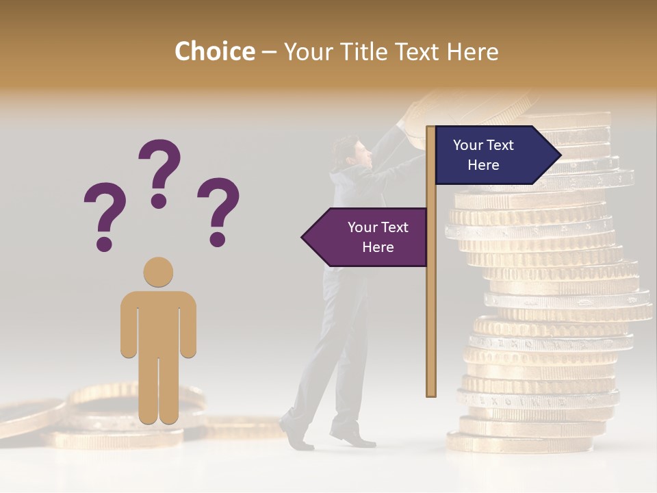 Track Hold Save PowerPoint Template