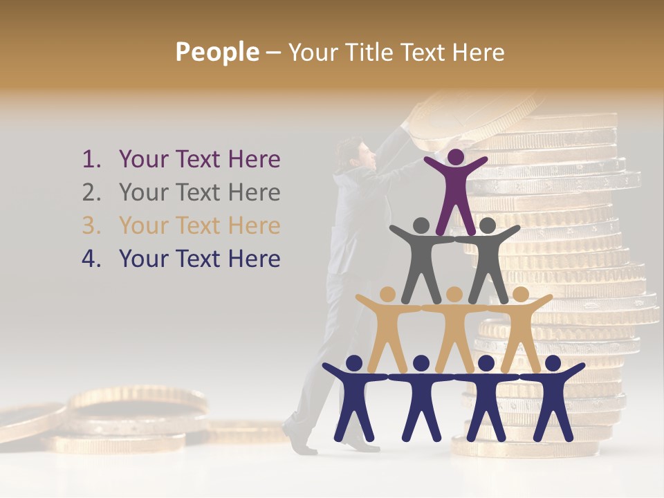 Track Hold Save PowerPoint Template