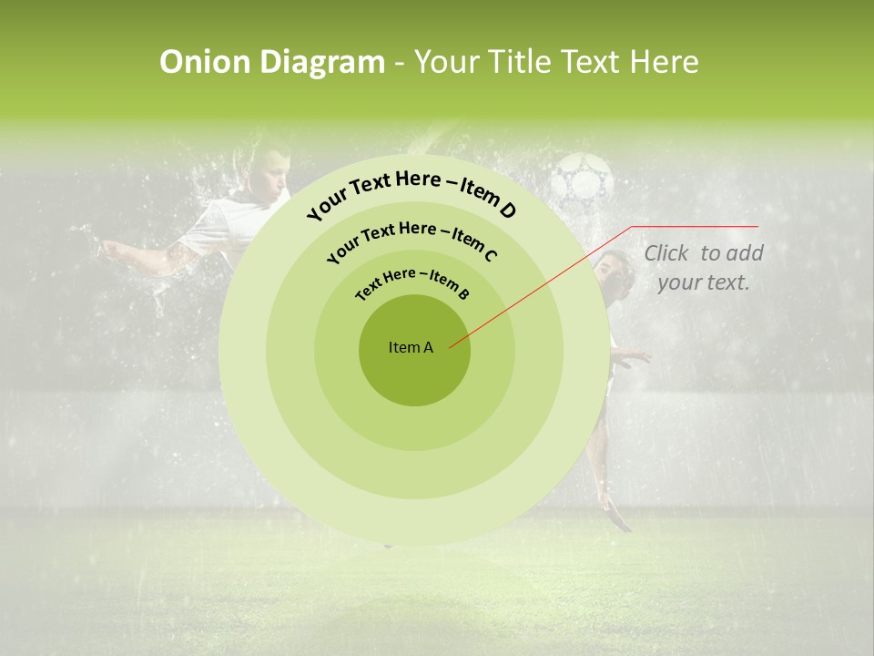 White Blue Competition PowerPoint Template