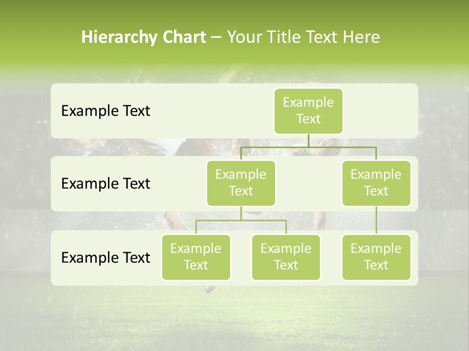 White Blue Competition PowerPoint Template