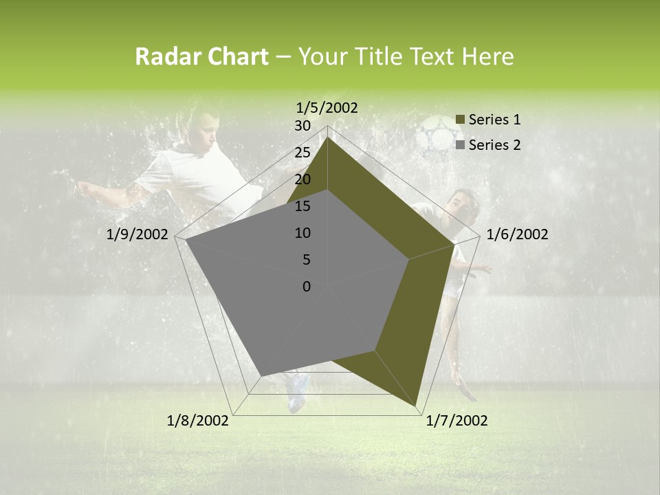 White Blue Competition PowerPoint Template