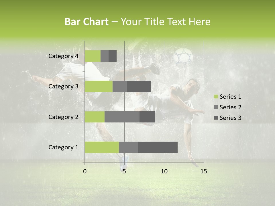 White Blue Competition PowerPoint Template
