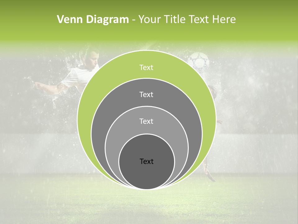 White Blue Competition PowerPoint Template