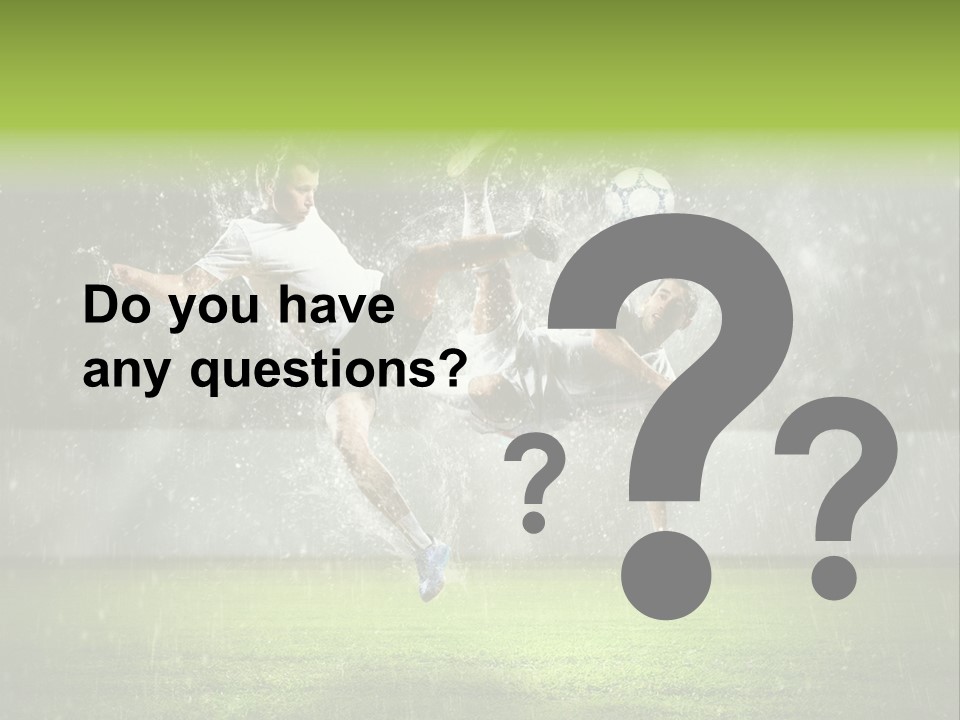 White Blue Competition PowerPoint Template