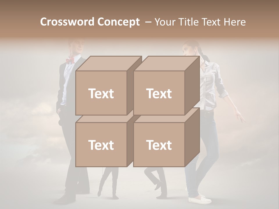 Doll Caucasian Shirt PowerPoint Template