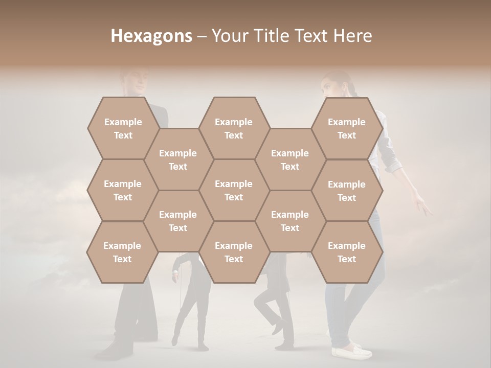 Doll Caucasian Shirt PowerPoint Template