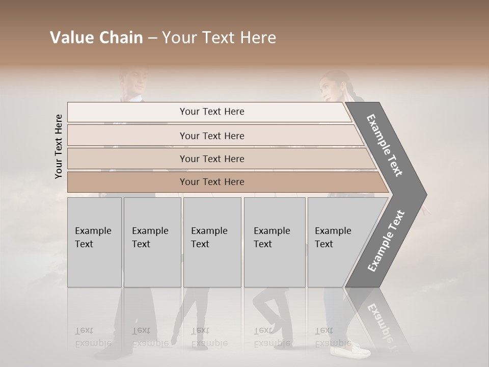 Doll Caucasian Shirt PowerPoint Template