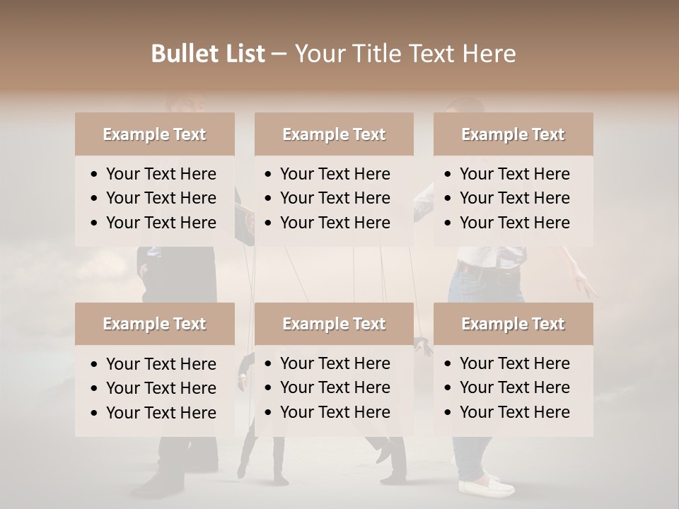 Doll Caucasian Shirt PowerPoint Template