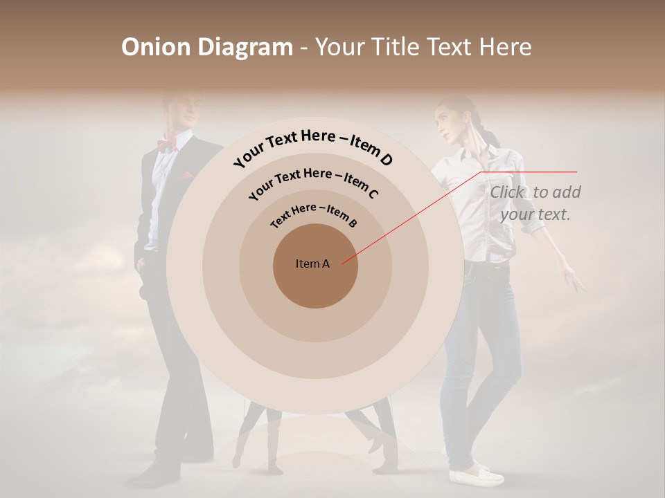 Doll Caucasian Shirt PowerPoint Template