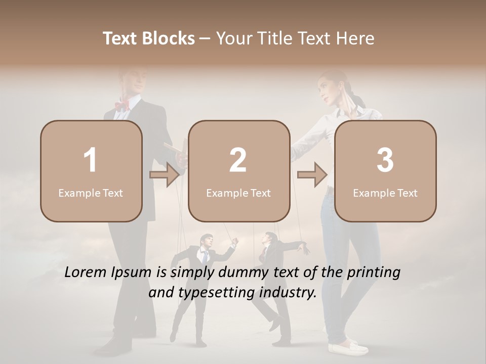 Doll Caucasian Shirt PowerPoint Template