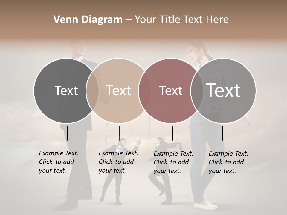 Doll Caucasian Shirt PowerPoint Template